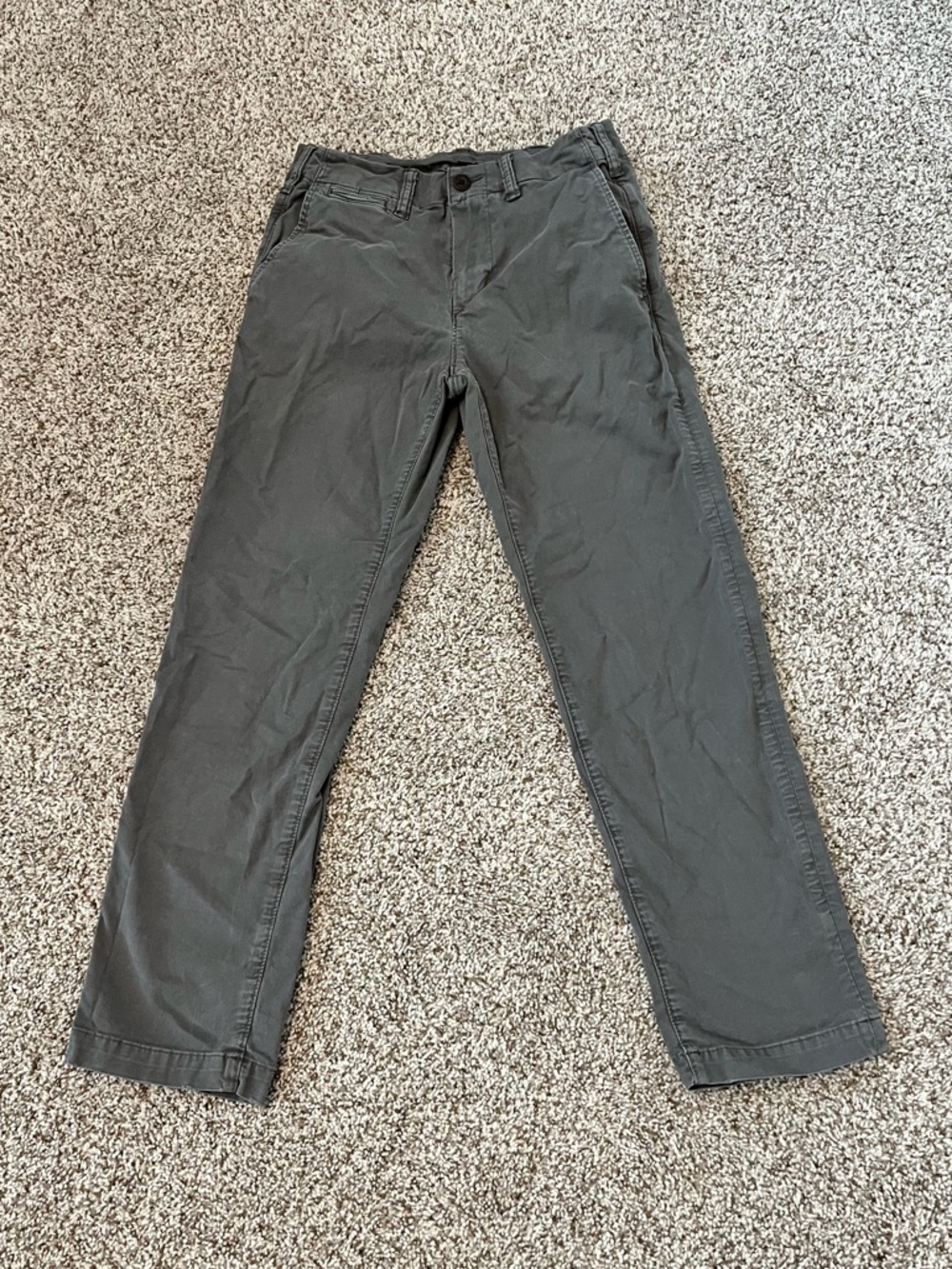 American Eagle Outfitters Gray Men's Chinos